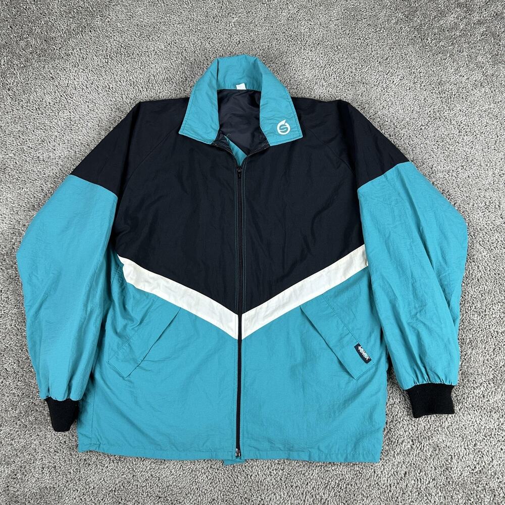 Vintage Sunderland Jacket Mens Large VENT X Oyster Rainwear Scotland 90s